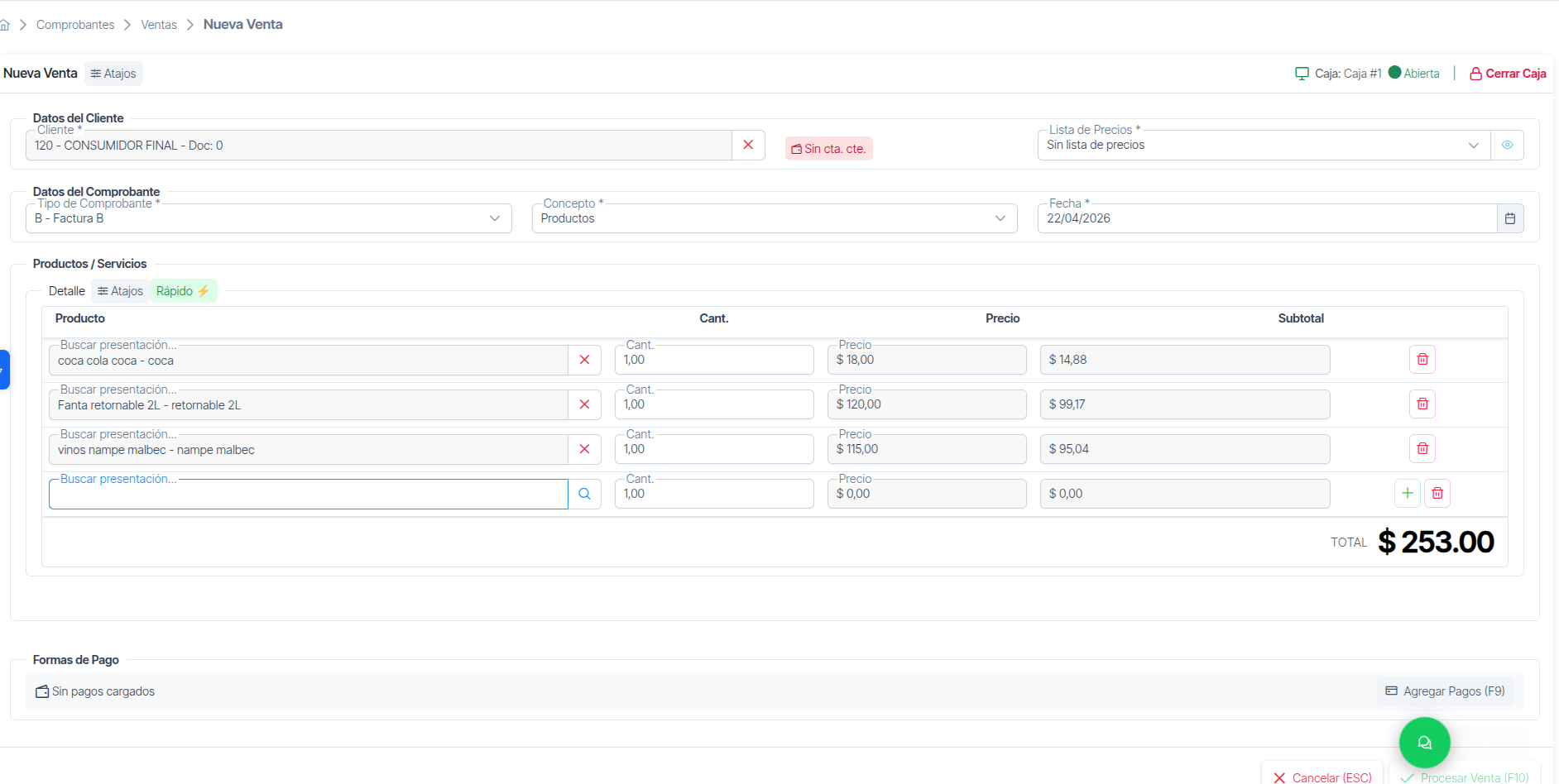 Yagware - Facturación electrónica
